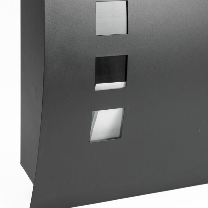 Large Mailbox - Curved Design
