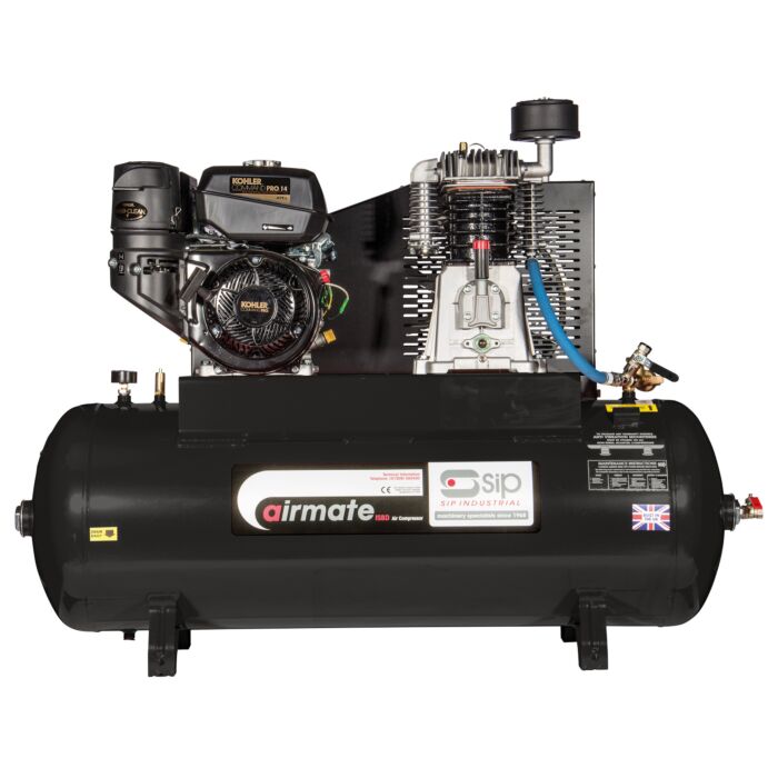 Sip Iskp7/150 Industrial Petrol Compressor