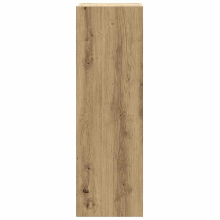 Vidaxl 8 Piece Tv Cabinet Set Wall-mounted Artisan Oak Engineered Wood