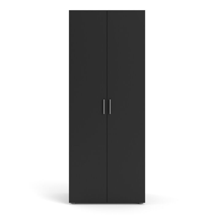 Pepe Wardrobe With 2 Doors In Black