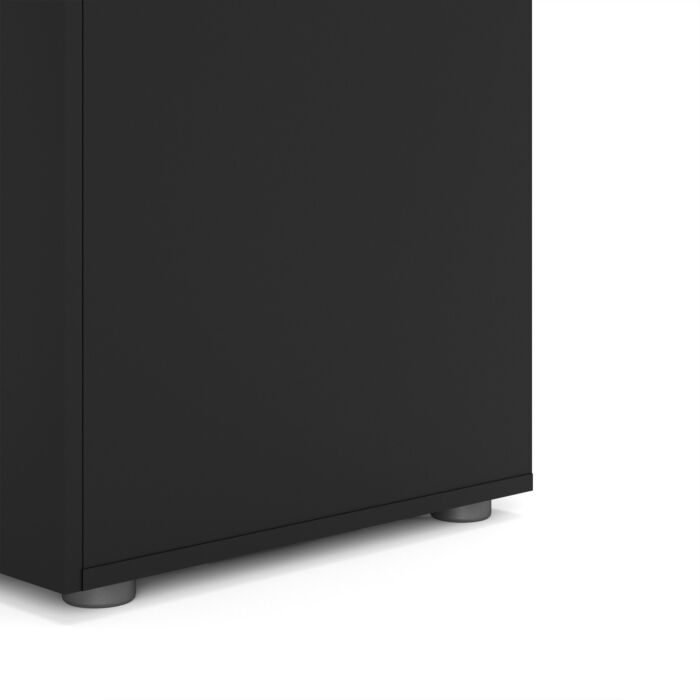 Pepe Wardrobe With 2 Doors In Black