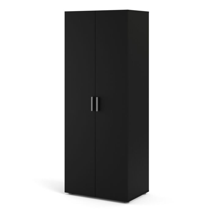 Pepe Wardrobe With 2 Doors In Black