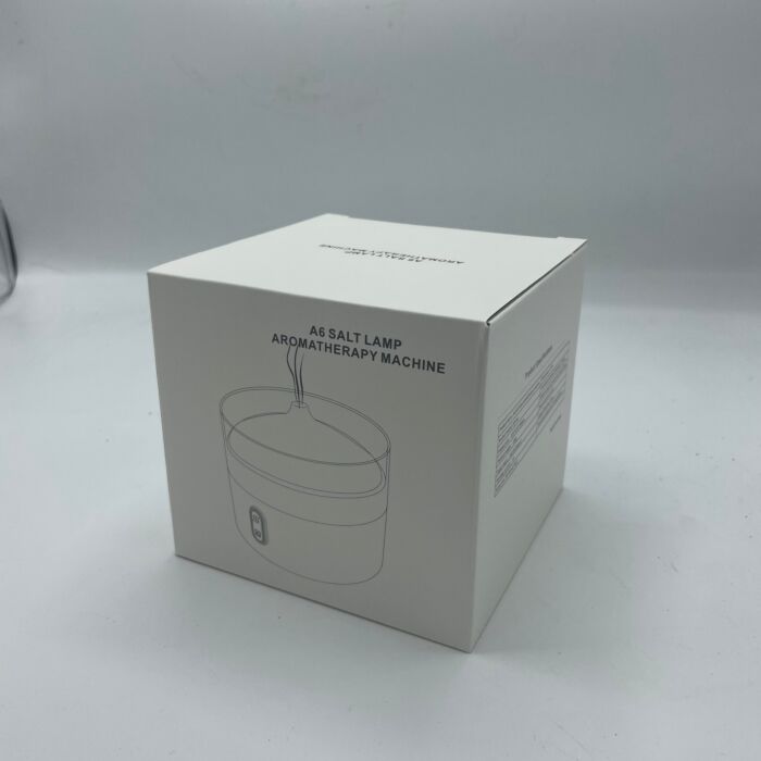 Himalayan Salt Aroma Diffuser - Night Light - Usb-c - Flame Effect (salt Not Included)