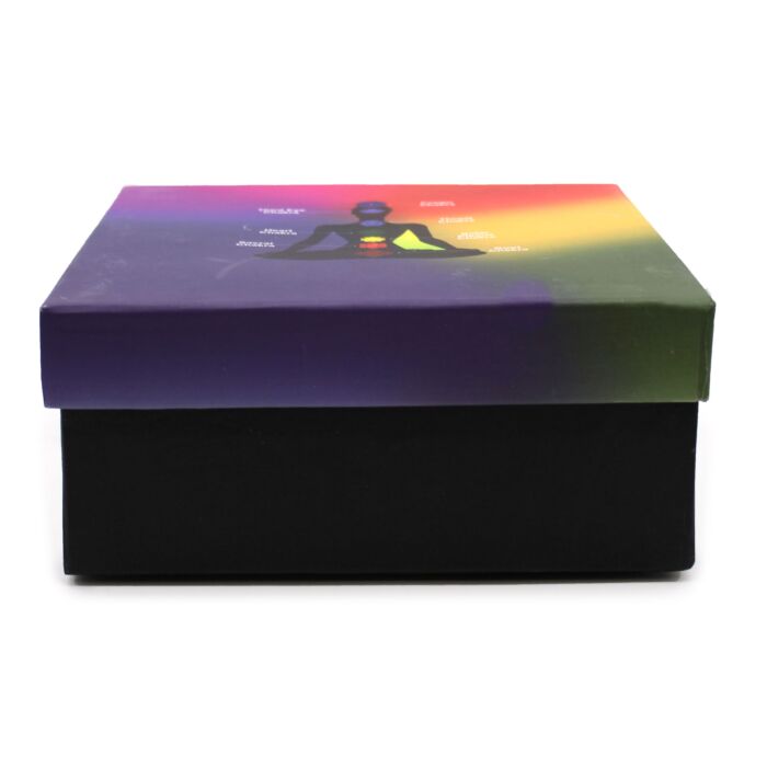 Lrg Yin & Yang Singing Bowl Set- White/purple 14cm