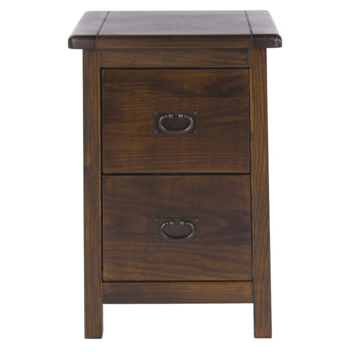 Boston 2 Drawer Petite Bedside Cabinet
