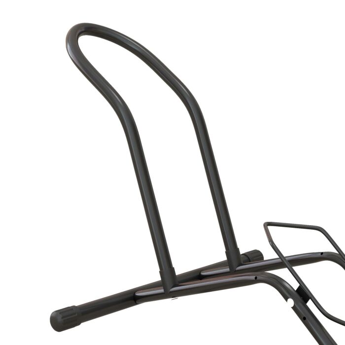 Sportnow Portable Bike Floor Stand, Freestanding Bike Rack For 16"-29" Kid's/mountain/road Bikes Home Garages Use