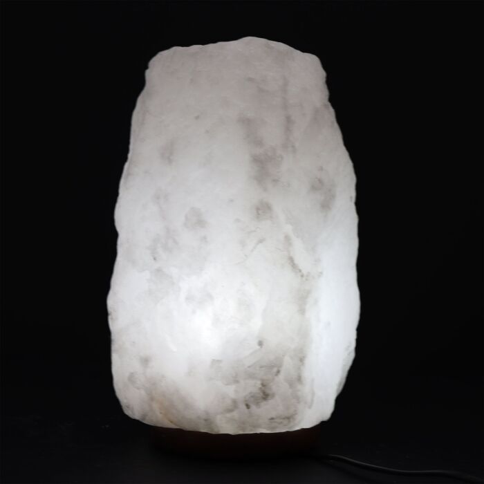 Crystal Rock Himalayan Salt Lamp - & Base Apx 8-10kg