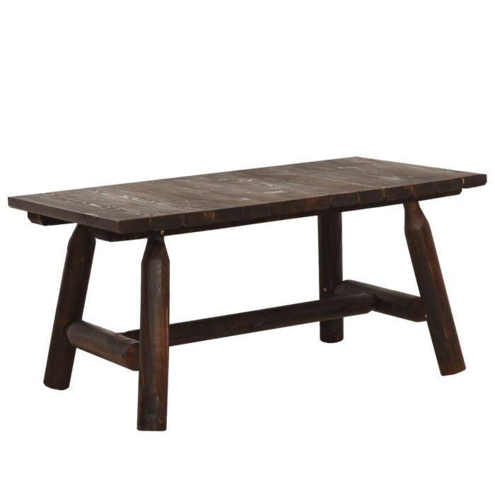 Vidaxl 3 Piece Garden Lounge Set Solid Wood Spruce