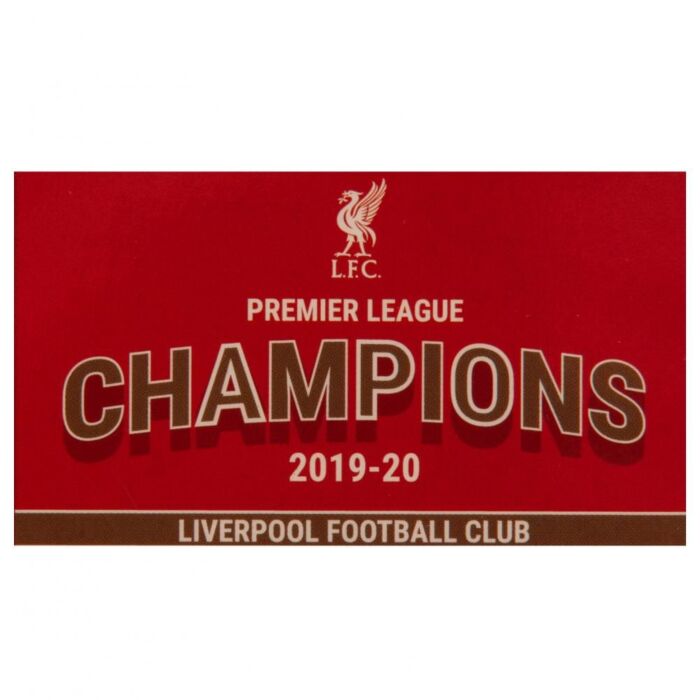Liverpool Fc Premier League Champions Flag