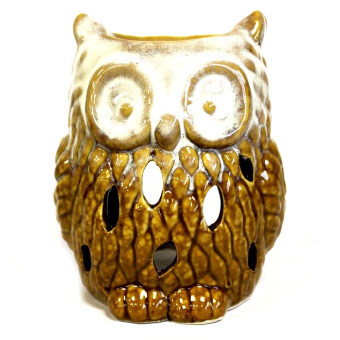 Classic Rustic Oil Burner - Owl - Assorted