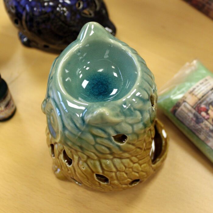 Classic Rustic Oil Burner - Owl - Assorted