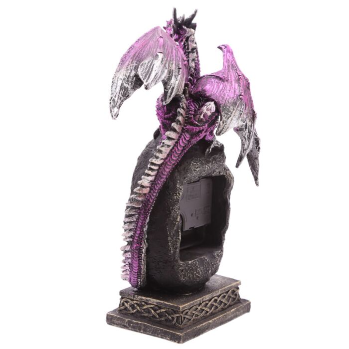 Crystal Geode Dark Legends Dragon Clock