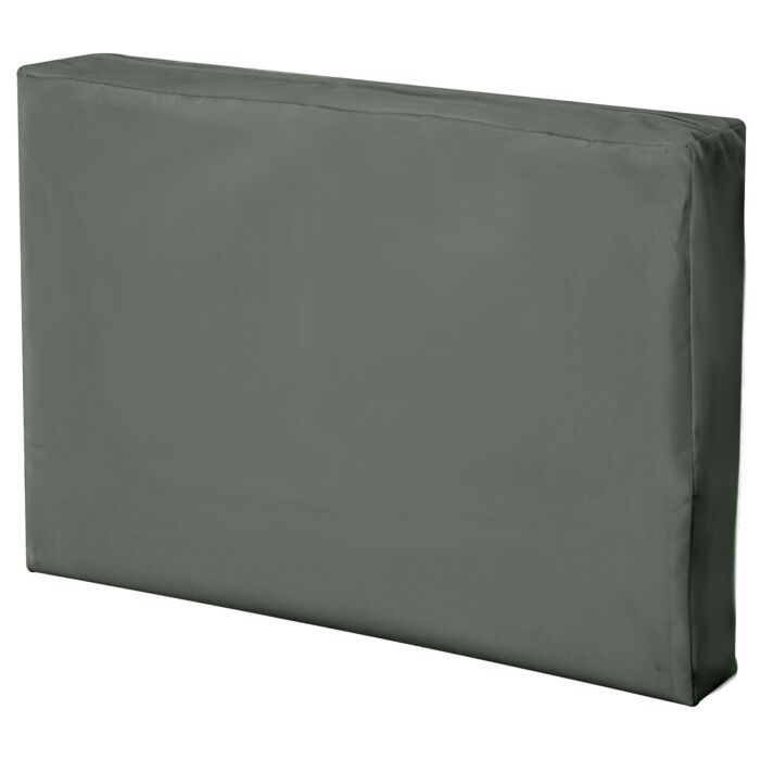 Outsunny Rattan Garden Wicker Patio Furniture Cushion Cover Sofa Cover Replacement - Cover Only, Grey