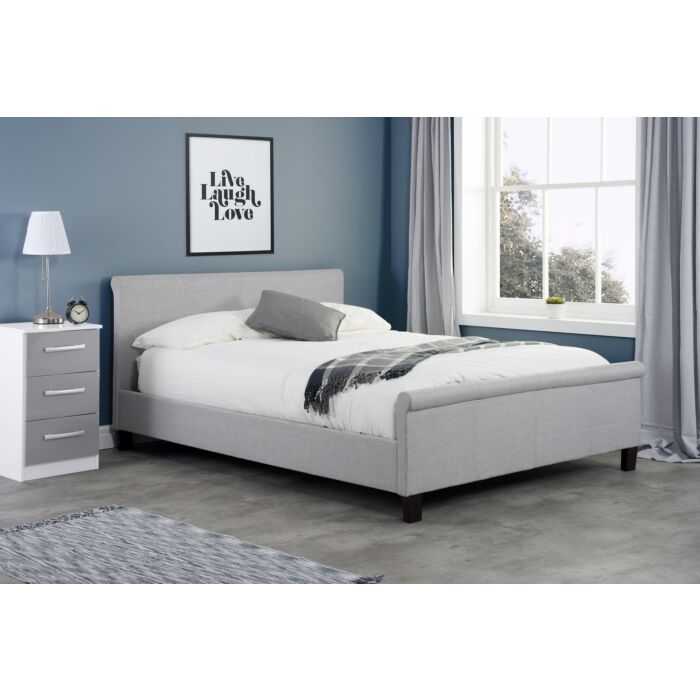 Stratus King Bed Grey