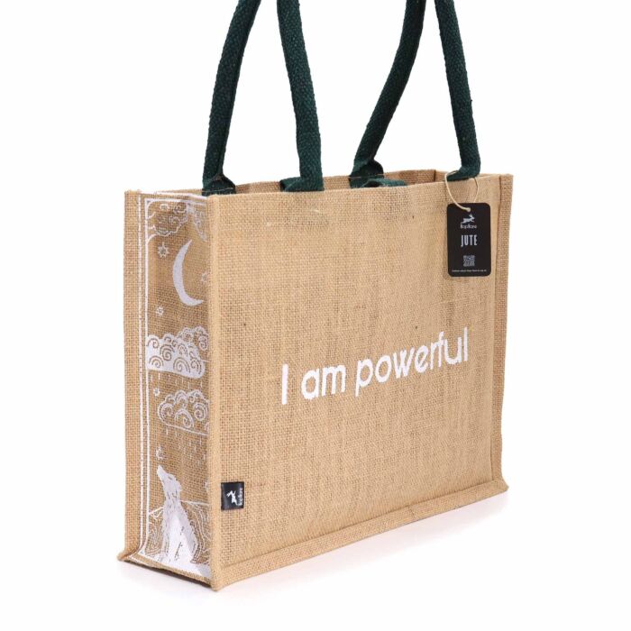 Hop Hare Jute Big Bag - I Am Powerful