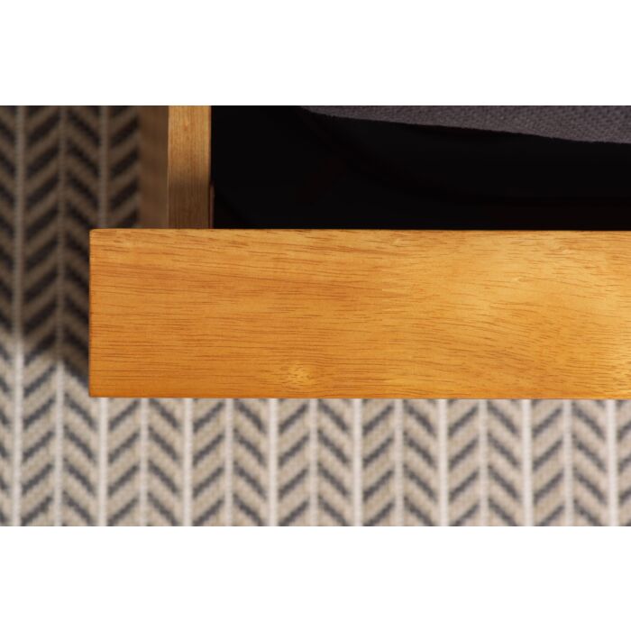Phoenix Double Ottoman Bed Oak