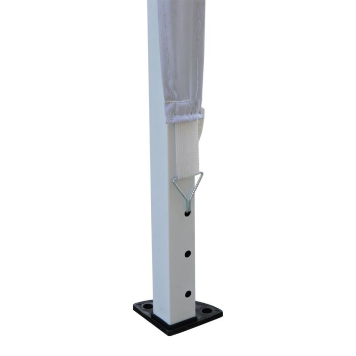 Outsunny 3 X 3 Meter Garden Heavy Duty Pop Up Gazebo Marquee Party Tent Folding Wedding Canopy-white