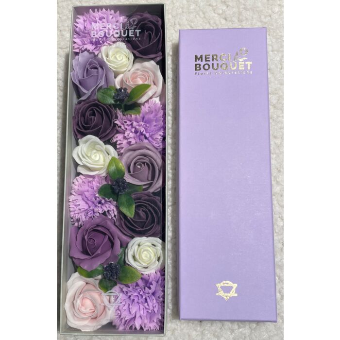 Long Box - Lavender Rose & Carnation
