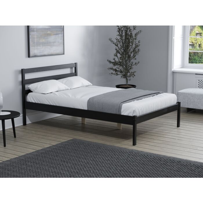 Luka Double Bed Black