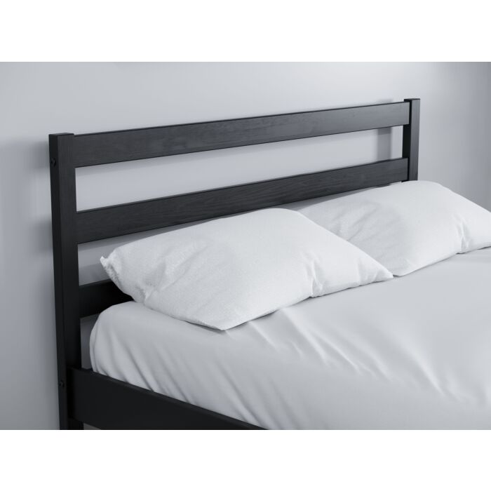 Luka Double Bed Black
