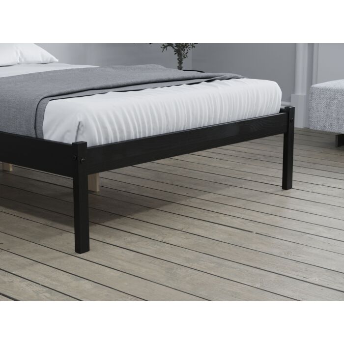 Luka Double Bed Black
