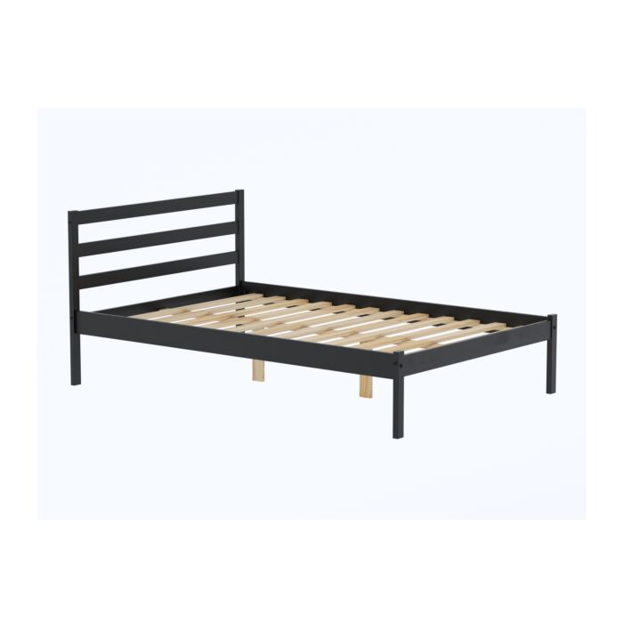 Luka Double Bed Black
