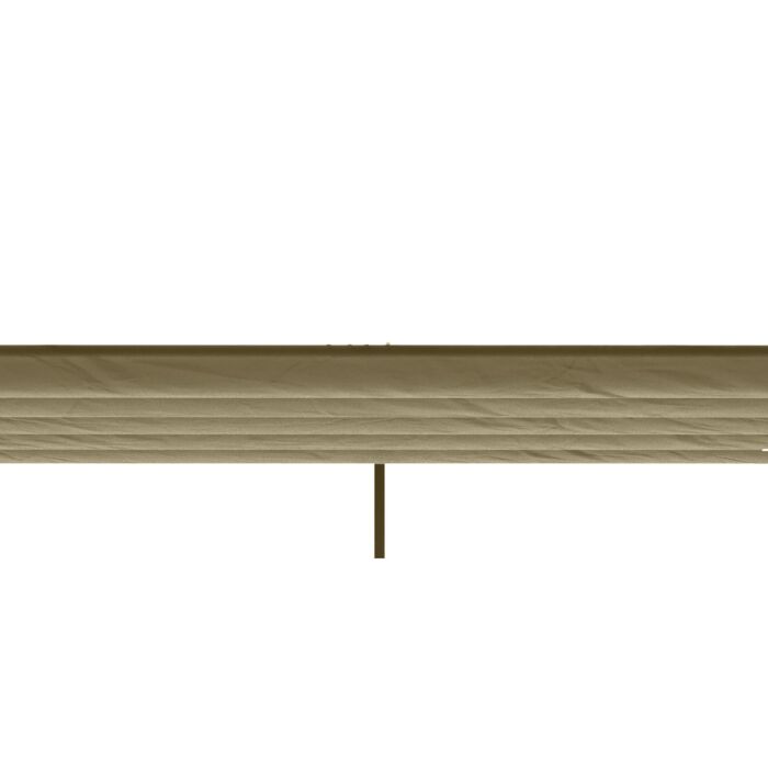 Outsunny Retractable Pergola Shade Cover, Replacement Canopy Fabric For 3 X 3 (m) Pergola, Gazebo Retractable Roof, Tan