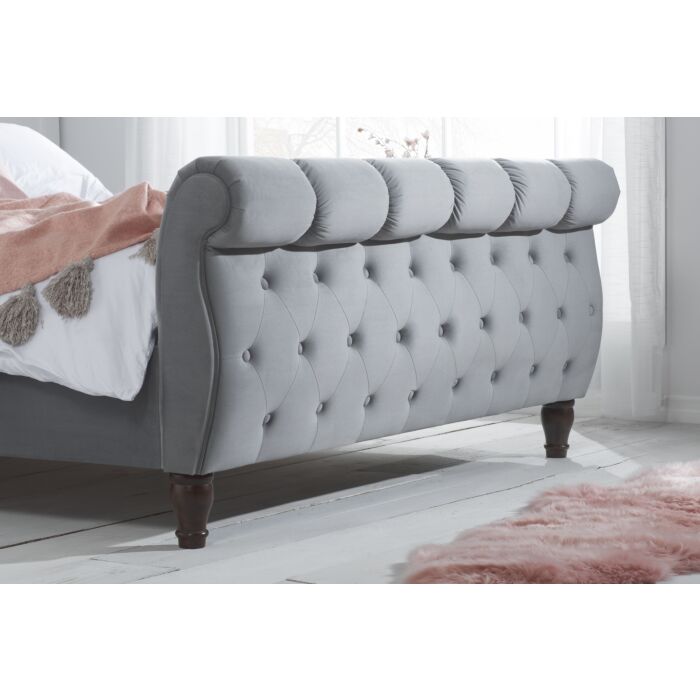 Colorado King Bed Grey