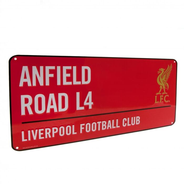 Liverpool Fc Colour Street Sign
