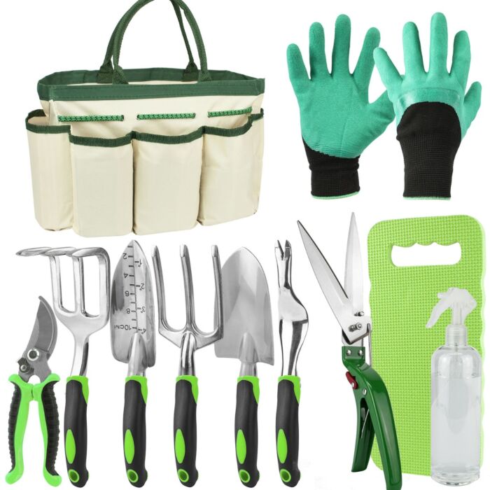 Gardening Tool Set With Bag - Mix.co.uk