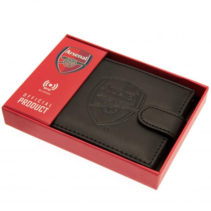 Arsenal Fc Rfid Anti Fraud Wallet