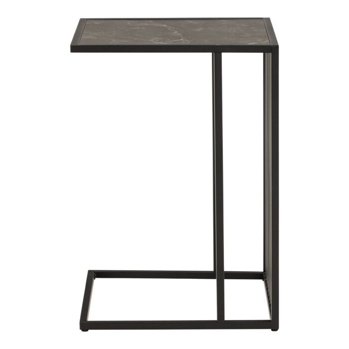 Strington Tall Side Table In Black