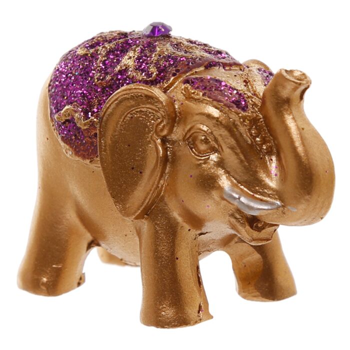 Cute Mini Collectable Glitter Elephant