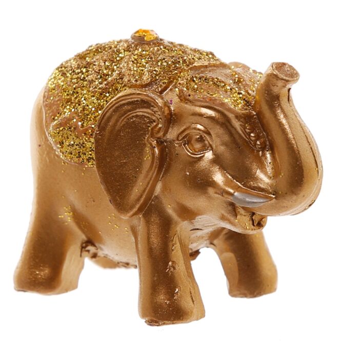Cute Mini Collectable Glitter Elephant