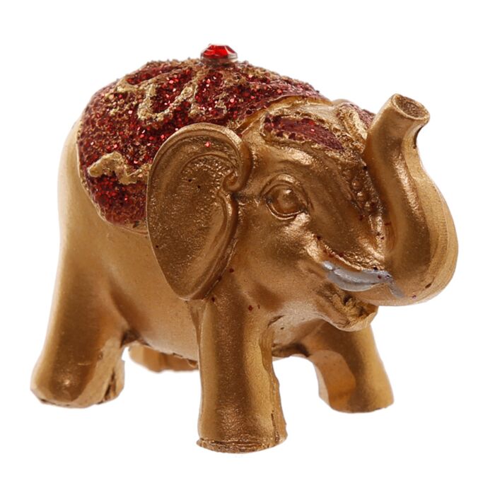 Cute Mini Collectable Glitter Elephant