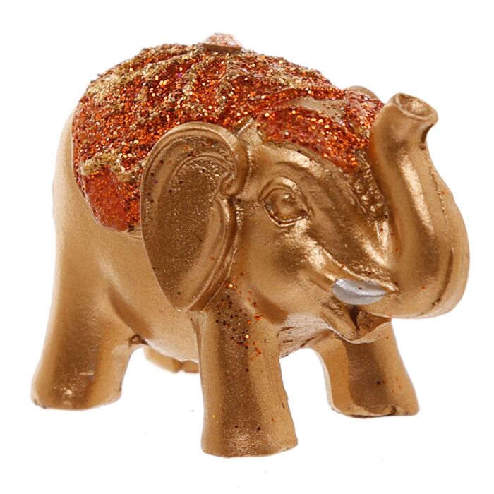 Cute Mini Collectable Glitter Elephant