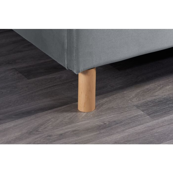 Loxley King Ottoman Bed Grey