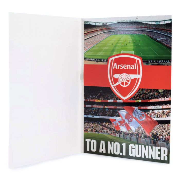 Arsenal Fc Musical Birthday Card