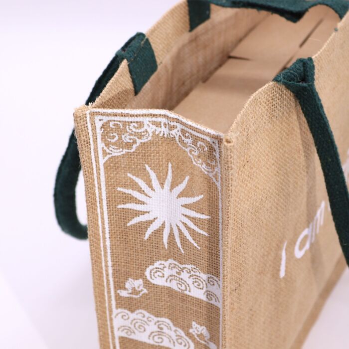 Hop Hare Jute Big Bag - I Am Bright