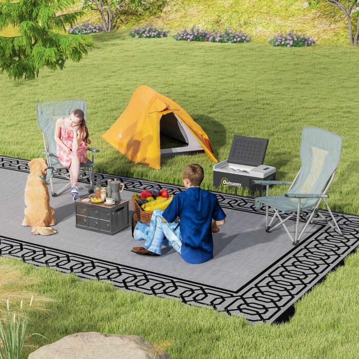 Outsunny Double Layer Camping Tent, 1-2 Man Backpacking Tent With Carry Bag, 2000mm Waterproof And Lightweight, Orange