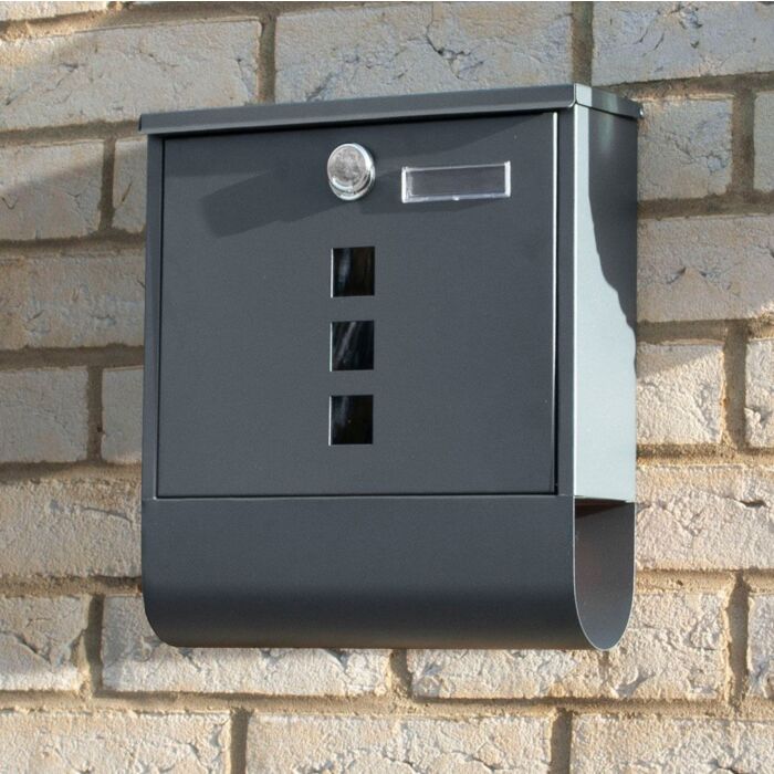 Wall-mounted Mailbox - Dark Grey