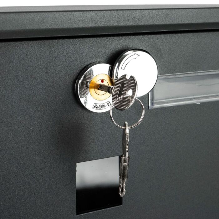 Wall-mounted Mailbox - Dark Grey