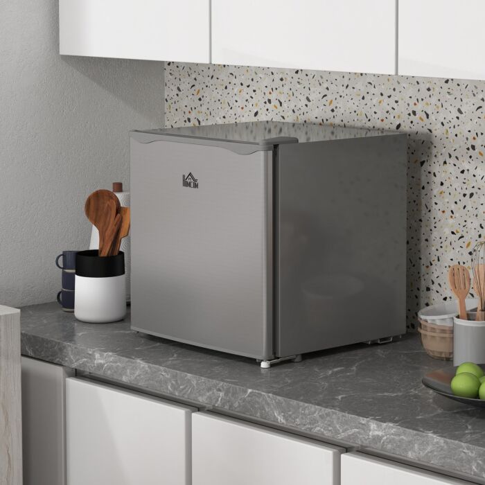 Homcom 35l Mini Freezer, -24℃ To -14℃ Temperature - Grey