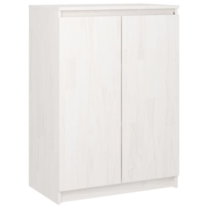 Vidaxl Side Cabinets 3 Pcs White Solid Pinewood