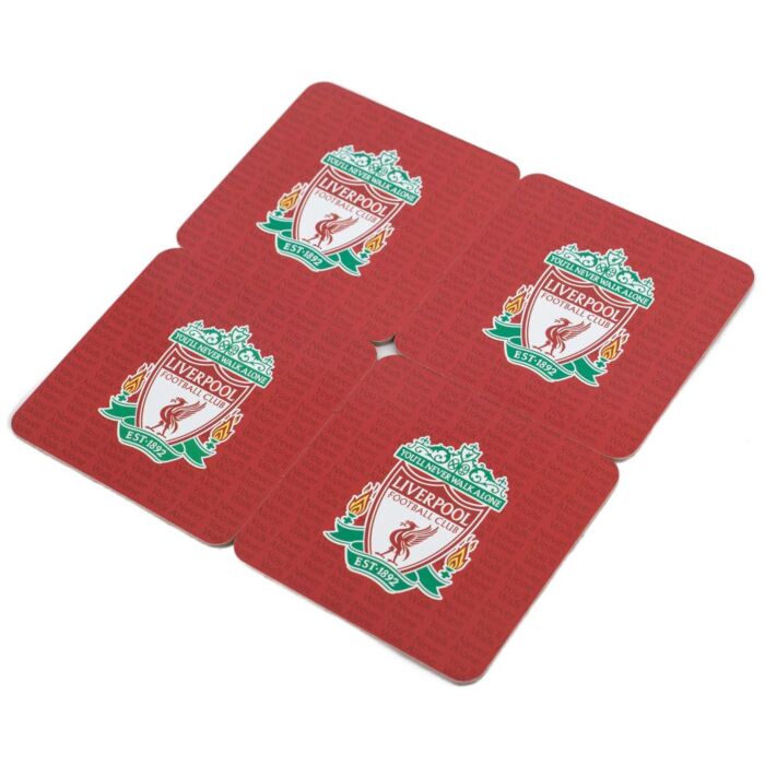 Liverpool Fc 4pk Cork Coaster