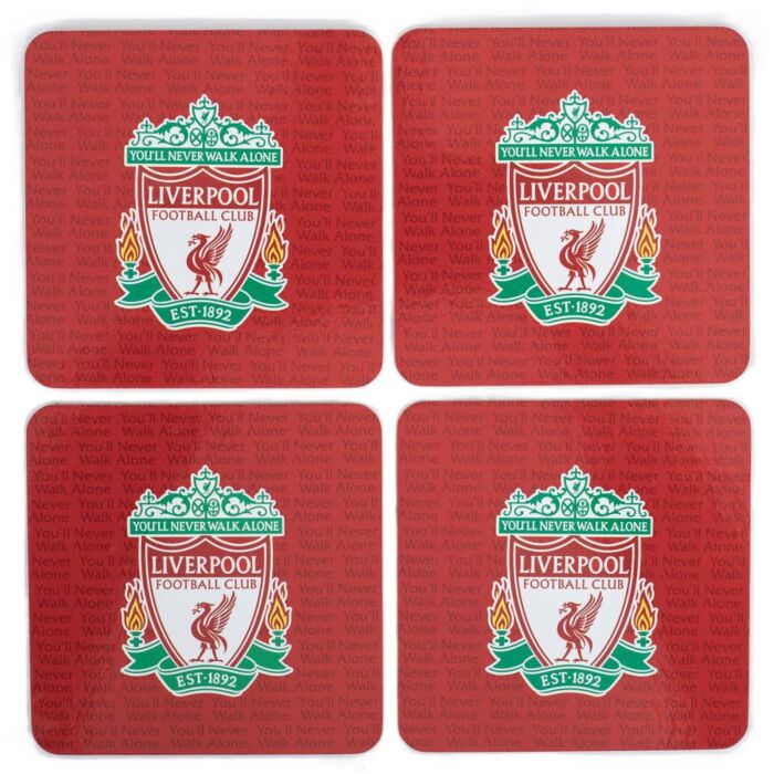 Liverpool Fc 4pk Cork Coaster