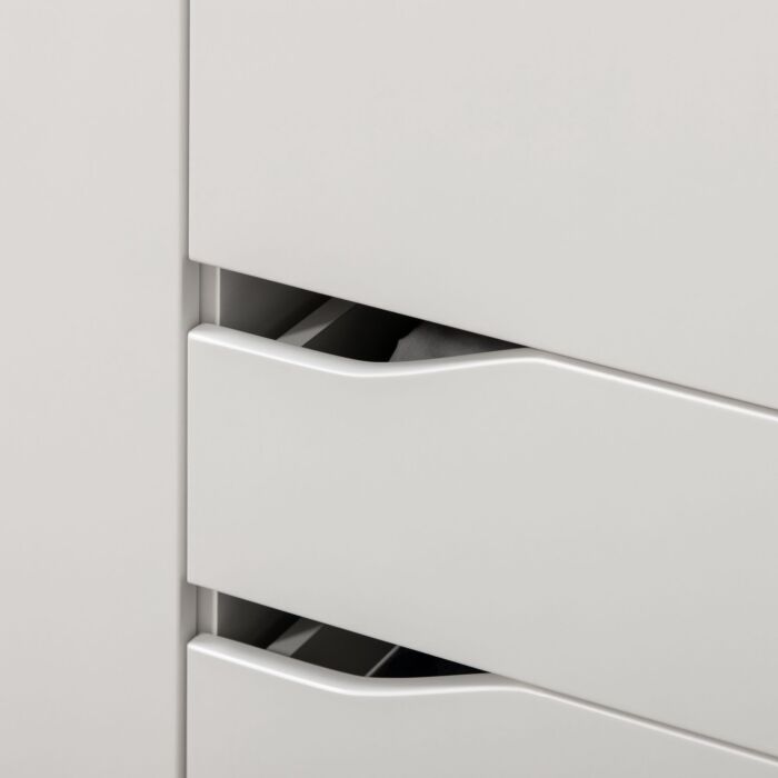 Homcom Wardrobe With 2 Doors, 2 Drawers, Hanging Rail, Shelves For Bedroom Clothes Storage Organiser, 89x50x185cm, White