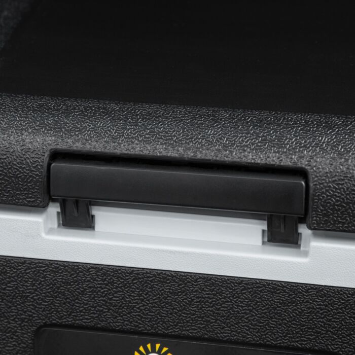 Outsunny 50l Car Refrigerator, Portable Compressor Car Fridge Freezer, Electric Cooler Box With 12/24v Dc And 110-240v Ac For Camping Down To -20℃