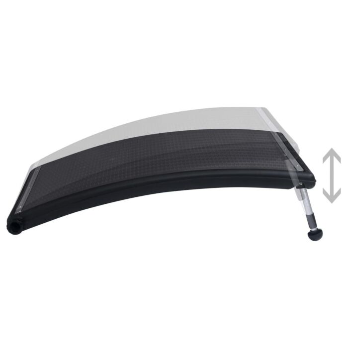 Vidaxl Curved Pool Solar Heating Panels 3 Pcs 110x65 Cm