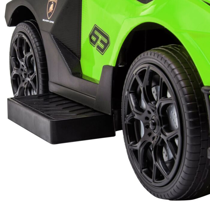 Aiyaplay 2 In 1 Baby Push Along Car Ride On Cars Sliding Car Essenza Scv12 Licensed For Toddler W/ Horn Engine Sound, Green